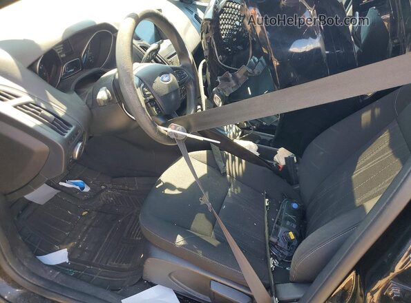 1FADP3H27JL282065 2018 FORD FOCUS Black წინა პანელის ხედი
