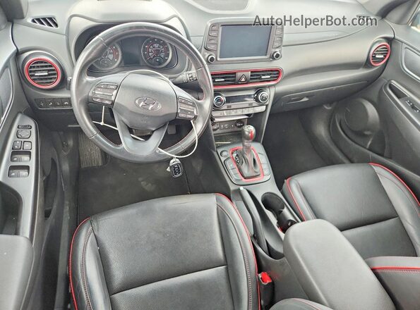 KM8K53A57KU309154 2019 HYUNDAI KONA Двухцветный Вид щитка приборов