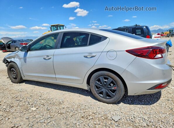 5NPD74LF8KH497941 2019 HYUNDAI ELANTRA Silver Rear right