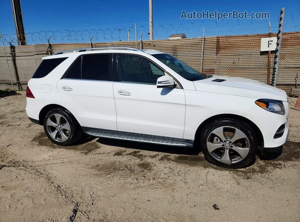 4JGDA5JB0GA675634 2016 MERCEDES-BENZ GLE Белый Вид спереди