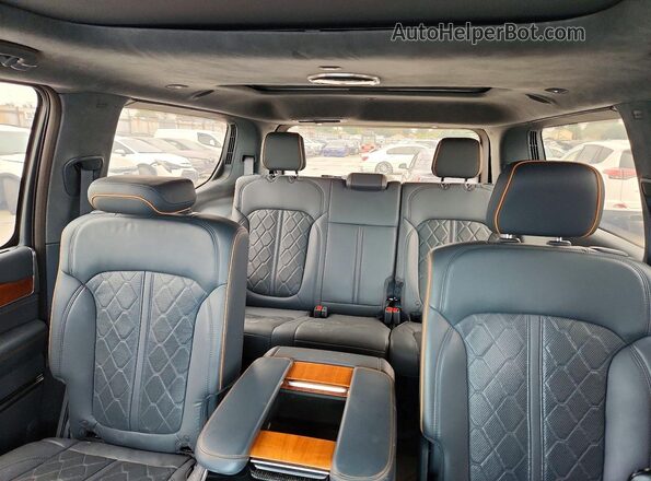 1C4SJVGJ4NS169127 2022 JEEP GRAND Бежевый Вид задней части салона