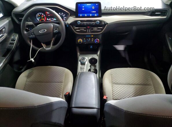 1FMCU9G65NUB30660 2022 FORD ESCAPE White ხელსაწყოთა პანელის ხედი