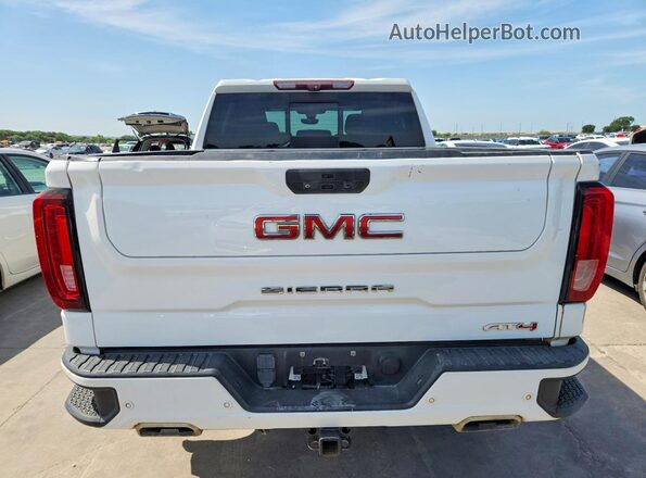 3GTU9EET9MG187408 2021 GMC SIERRA White წინა სალონის ხედი