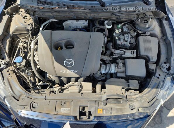 JM1GJ1W54G1470881 2016 MAZDA 6 Blue Widok komory silnika