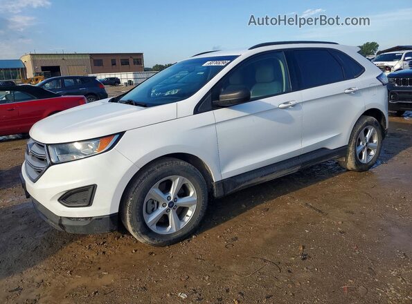 2FMPK4G96HBB20945 2017 FORD EDGE Белый Задняя левая четверть