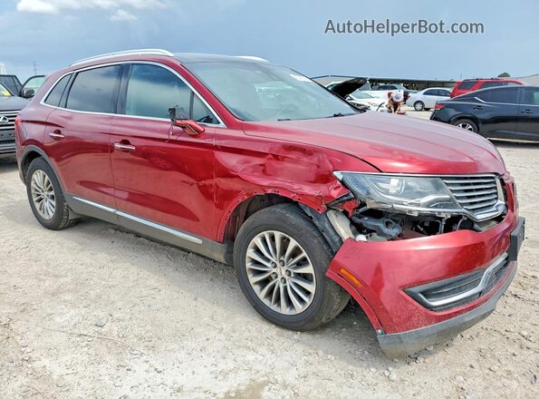 2LMPJ6KR6HBL16197 2017 LINCOLN MKX Red წინა ხედი