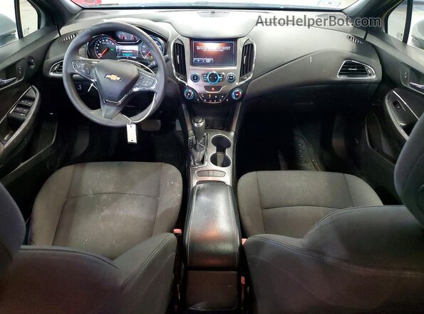 1G1BE5SM0H7191678 2017 CHEVROLET CRUZE Silver Vista del cuadro de instrumentos