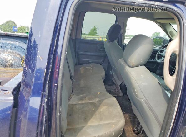 1C6RR7FT6JS261296 2018 RAM 1500 Blue Rear interior view