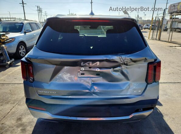 KNDRH4JG5S5372734 2025 KIA SORENTO Gray Вид салону спереду