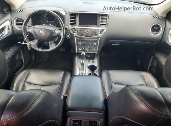 5N1DR2MM4KC583413 2019 NISSAN PATHFINDER Gray Вид щитка приладів