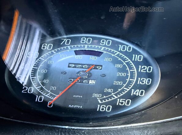 1Z37L7S410519 1977 CHEVROLET CORVETTE Оранжевый Вид щитка приборов