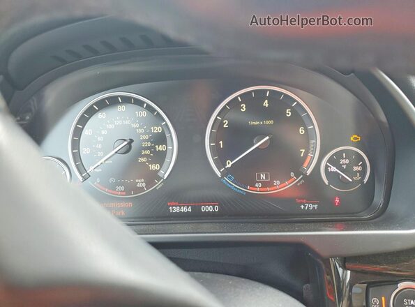 5UXKR2C5XG0R71131 2016 BMW X5 Black Widok tylnych siedzeń