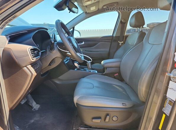 5NMS33AD0LH227888 2020 HYUNDAI SANTA FE Black Dashboard view