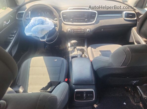 5XYPGDA52GG078585 2016 KIA SORENTO Gray Вид щитка приладів