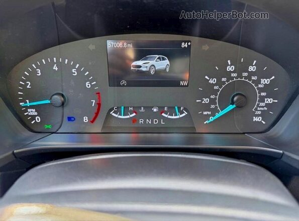 1FMCU0F66NUB62157 2022 FORD ESCAPE Silver Widok tylnych siedzeń