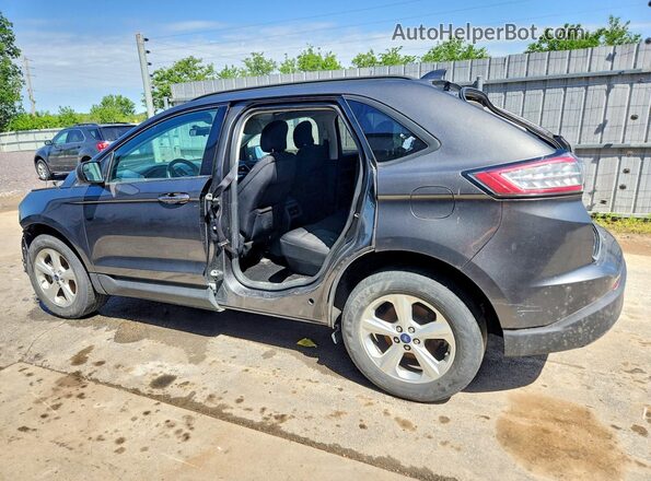 2FMPK3G93JBC12241 2018 FORD EDGE Gray Trasero derecho
