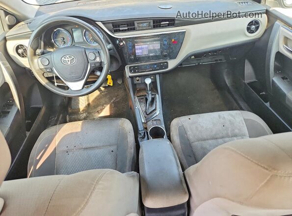 2T1BURHE4KC163020 2019 TOYOTA COROLLA Синий Вид щитка приборов