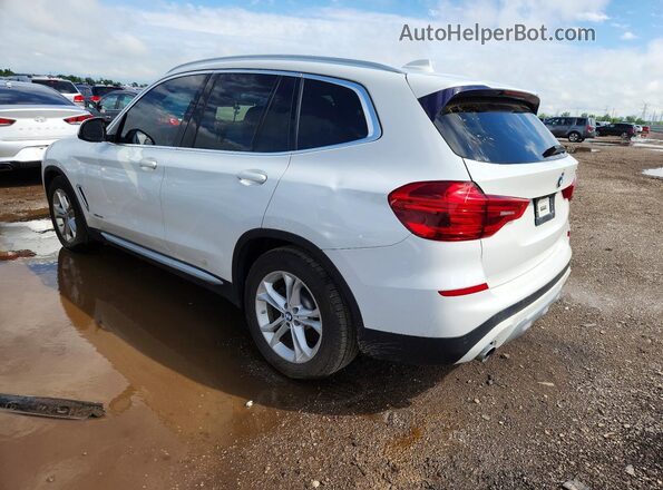 5UXTR9C56JLD62415 2018 BMW X3 White Հետևի ձախ