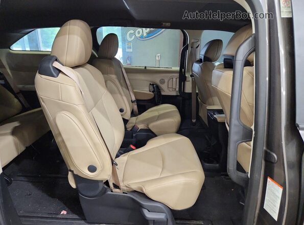 5TDYSKFC7RS114503 2024 TOYOTA SIENNA Gray Widok komory silnika