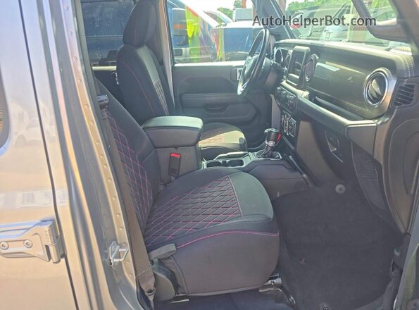 1C4HJXEN4LW114193 2020 JEEP WRANGLER Gray Widok z przodu