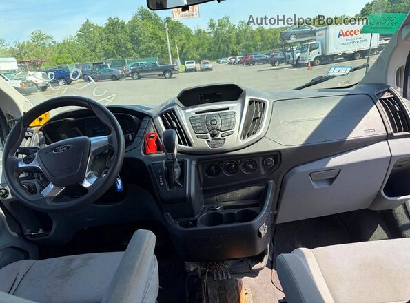 1FMZK1ZM0GKB32599 2016 FORD TRANSIT Gray Widok zestawu wskaźników