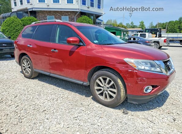 5N1AR2MM4GC655737 2016 NISSAN PATHFINDER Red Front right
