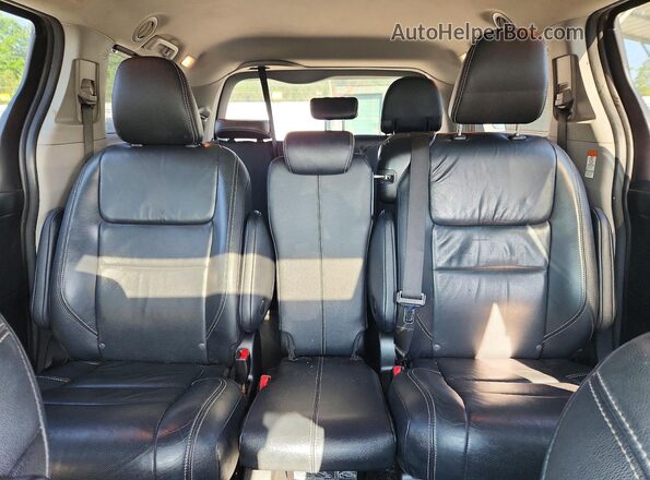 5TDXZ3DC0JS955065 2018 TOYOTA SIENNA Black Widok wnętrza z tyłu