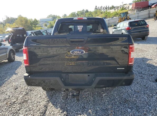 1FTEW1EPXJFD50900 2018 FORD F150 Black Սալոնի դիմացի տեսք
