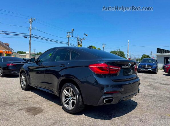 5UXKU0C51J0G80952 2018 BMW X6 Black Առջևի աջ