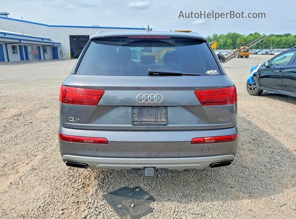 WA1LAAF78JD051917 2018 AUDI Q7 Charcoal Vista interior delantera