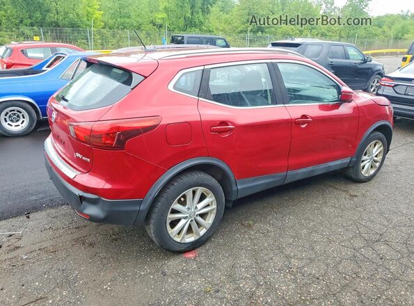 JN1BJ1CRXHW132622 2017 NISSAN ROGUE Red Հետևի աջ