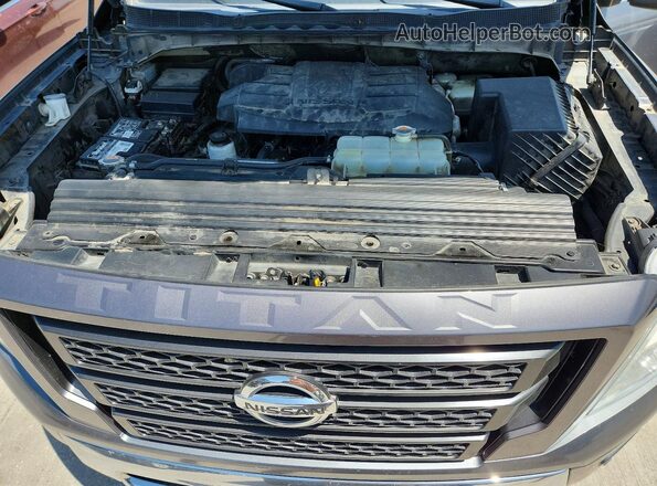 1N6AA1FB6NN100112 2022 NISSAN TITAN Gray Շարժիչի բաժամունքի տեսք