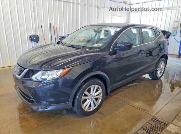 JN1BJ1CR6JW285620 2018 NISSAN ROGUE Black Rear left