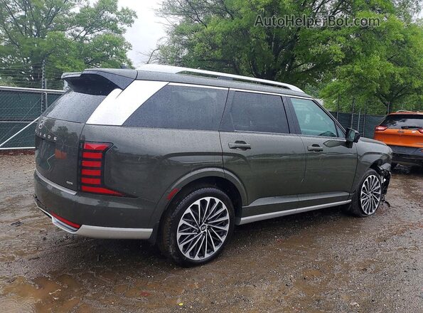 KM8RMES21TU050891 2026 HYUNDAI PALISADE Зеленый Задняя правая четверть