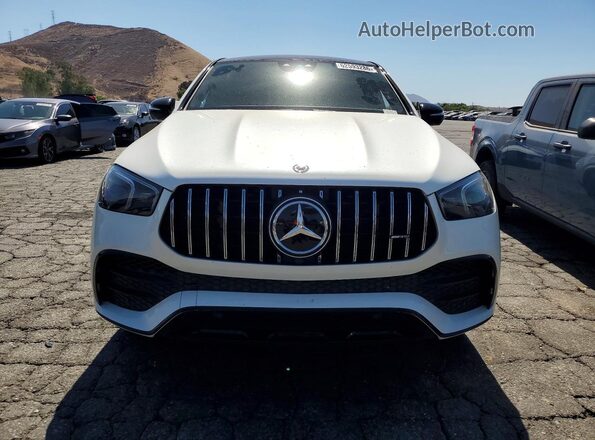 4JGFD6BB7MA203284 2021 MERCEDES-BENZ GLE White უკანა ხედი