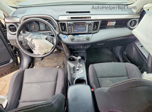 JTMRJREV3HD137094 2017 TOYOTA RAV4 Black Սարքավորումների վահանակի տեսք