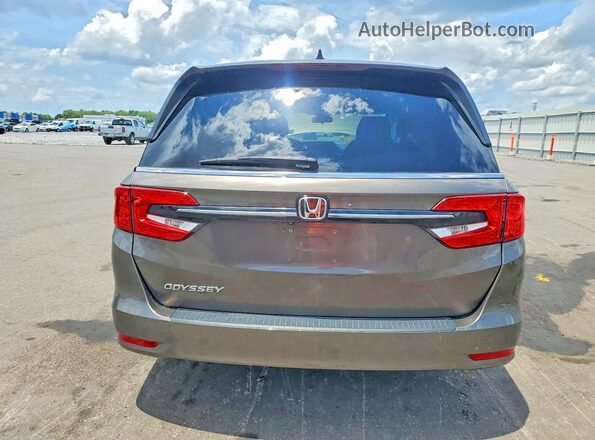 5FNRL6H57NB029960 2022 HONDA ODYSSEY Tan Вид салону спереду