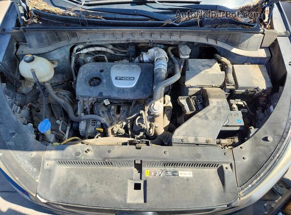 KM8J33A22GU199158 2016 HYUNDAI TUCSON Gray Շարժիչի բաժամունքի տեսք