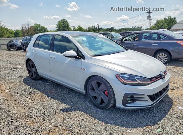 3VW6T7AUXLM010397 2020 VOLKSWAGEN GTI Gray წინა ხედი
