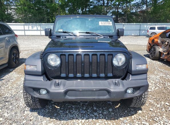 1C4HJXDG1JW289520 2018 JEEP WRANGLER Black Вид ззаду
