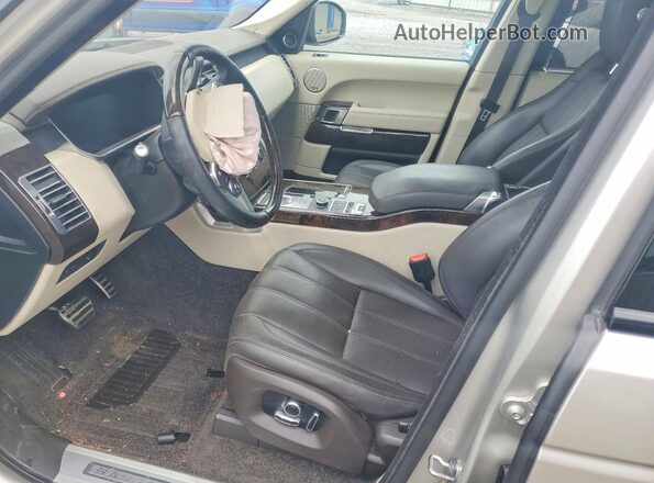 SALGS3EF9GA257520 2016 LAND ROVER RANGE Silver Widok deski rozdzielczej