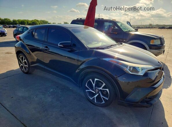 NMTKHMBX1JR015333 2018 TOYOTA C-HR Black წინა ხედი
