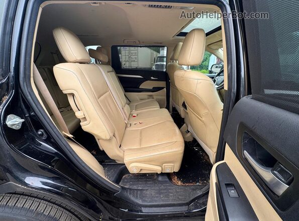 5TDJZRFHXJS897290 2018 TOYOTA HIGHLANDER Black Սալոնի դիմացի տեսք