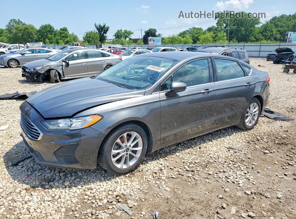 3FA6P0HDXLR172849 2020 FORD FUSION Gray Rear left