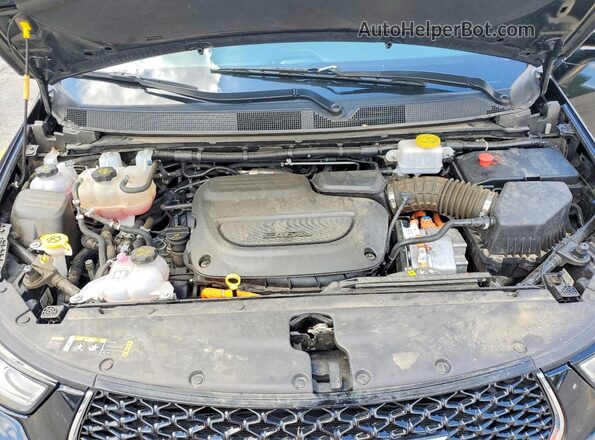 2C4RC1S75RR166709 2024 CHRYSLER PACIFICA Black VIN კოდის სტიკერის ხედი