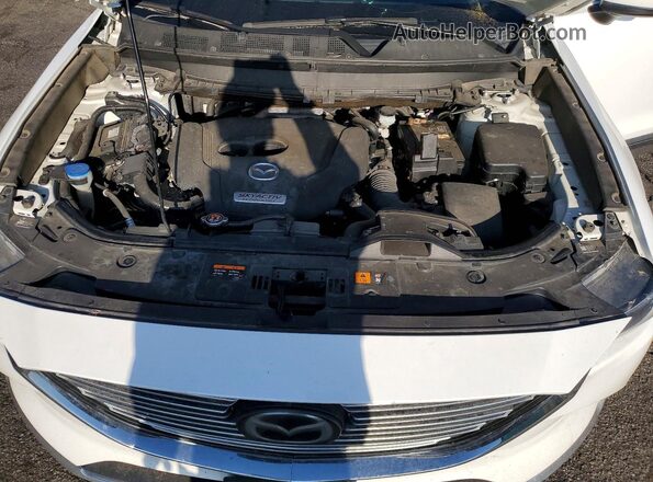 JM3TCBEY2H0129035 2017 MAZDA CX-9 White ძრავის განყოფილების ხედი