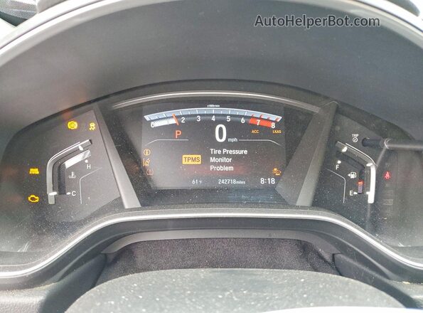 7FARW2H87JE057556 2018 HONDA CR-V Silver Вид задніх сидінь