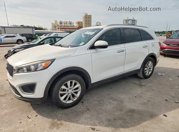 5XYPG4A3XHG321947 2017 KIA SORENTO White Tył lewy
