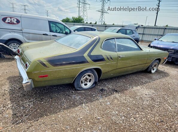 LL29C4B265671 1974 DODGE DART Зеленый Передняя правая четверть