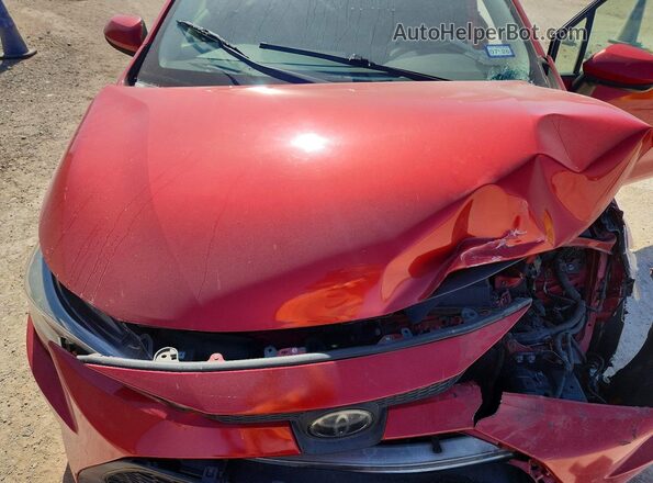 JTDEPRAE3LJ097032 2020 TOYOTA COROLLA Red Вид підкапотного простору